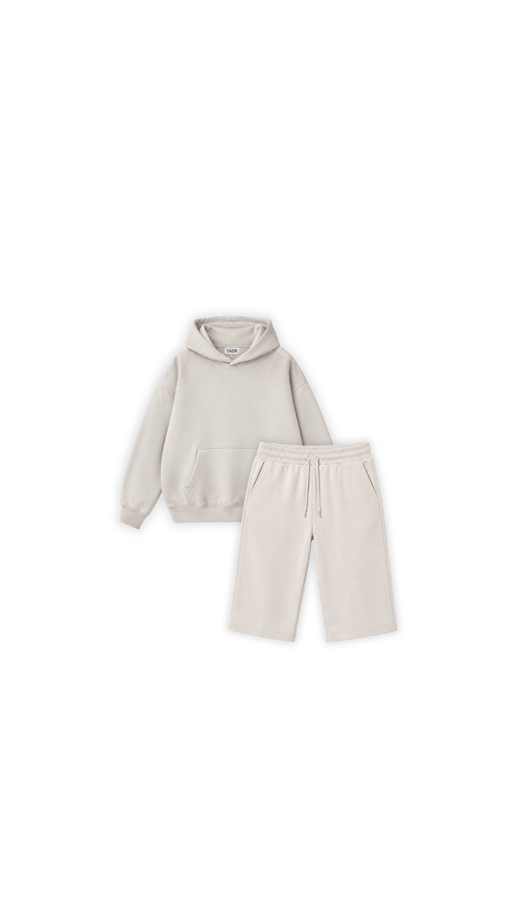 Essential Light Grey Awrah-Covering Shorts