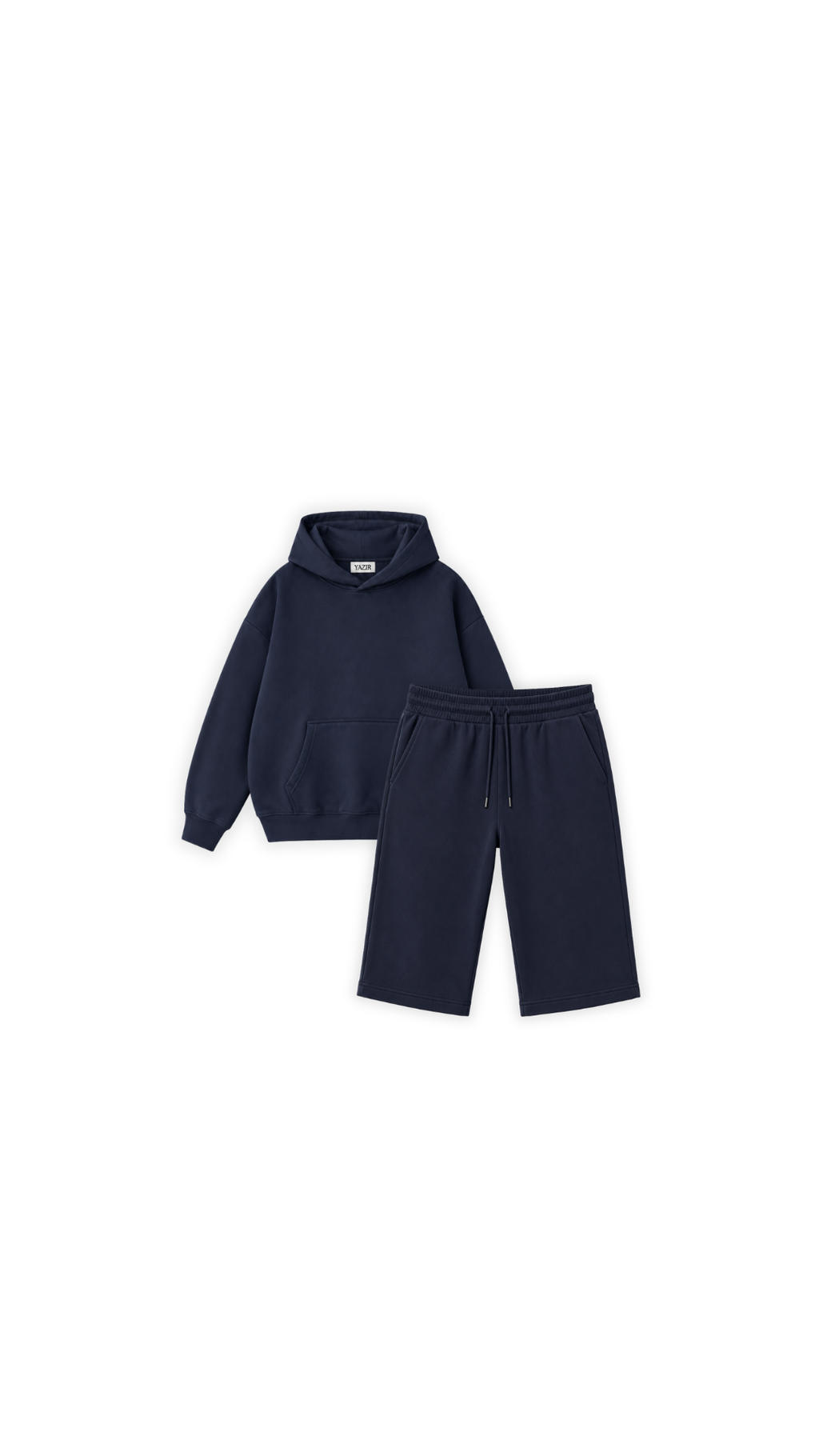 Essential Knee-Length Shorts Navy