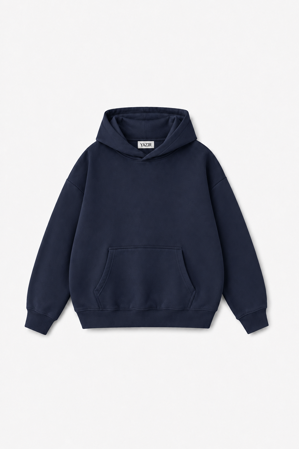 Essential Relaxed Fit Hoodie Navy