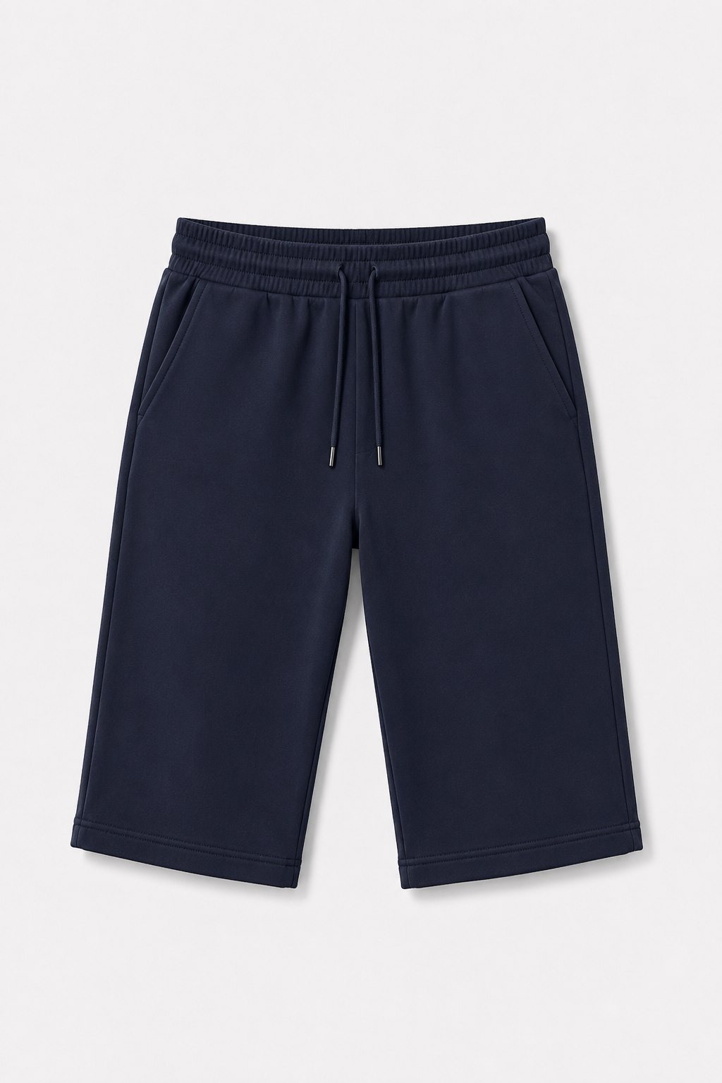 Essential Knee-Length Shorts Navy