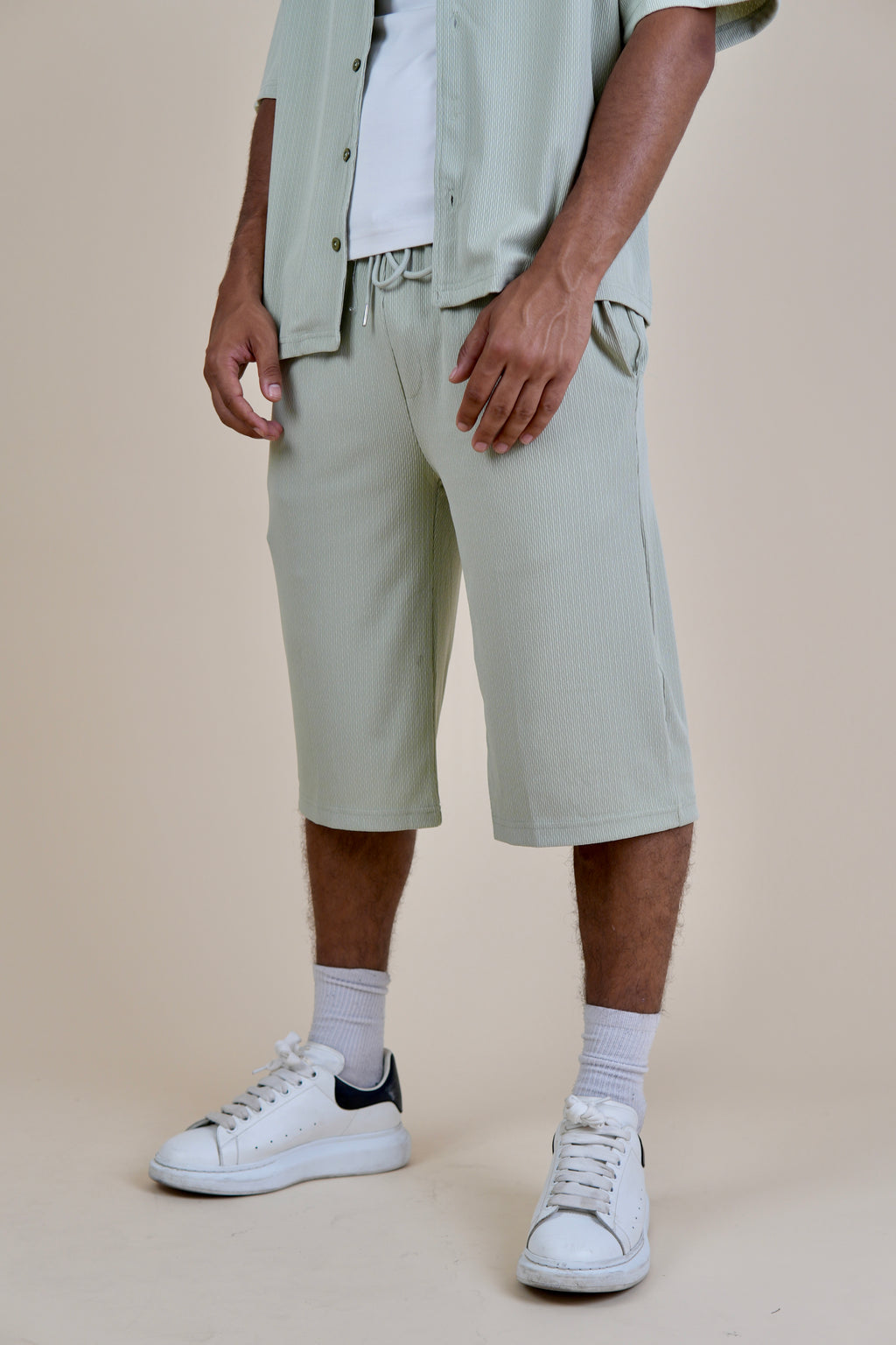 Men's Sage Green Rivieria Relaxed Shorts