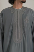 Space Grey Kaftan front view – From #1 Shop YAZIR – YAZIRCO
