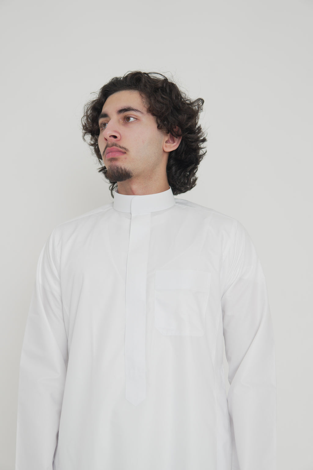 Classic White Saudi Thobe