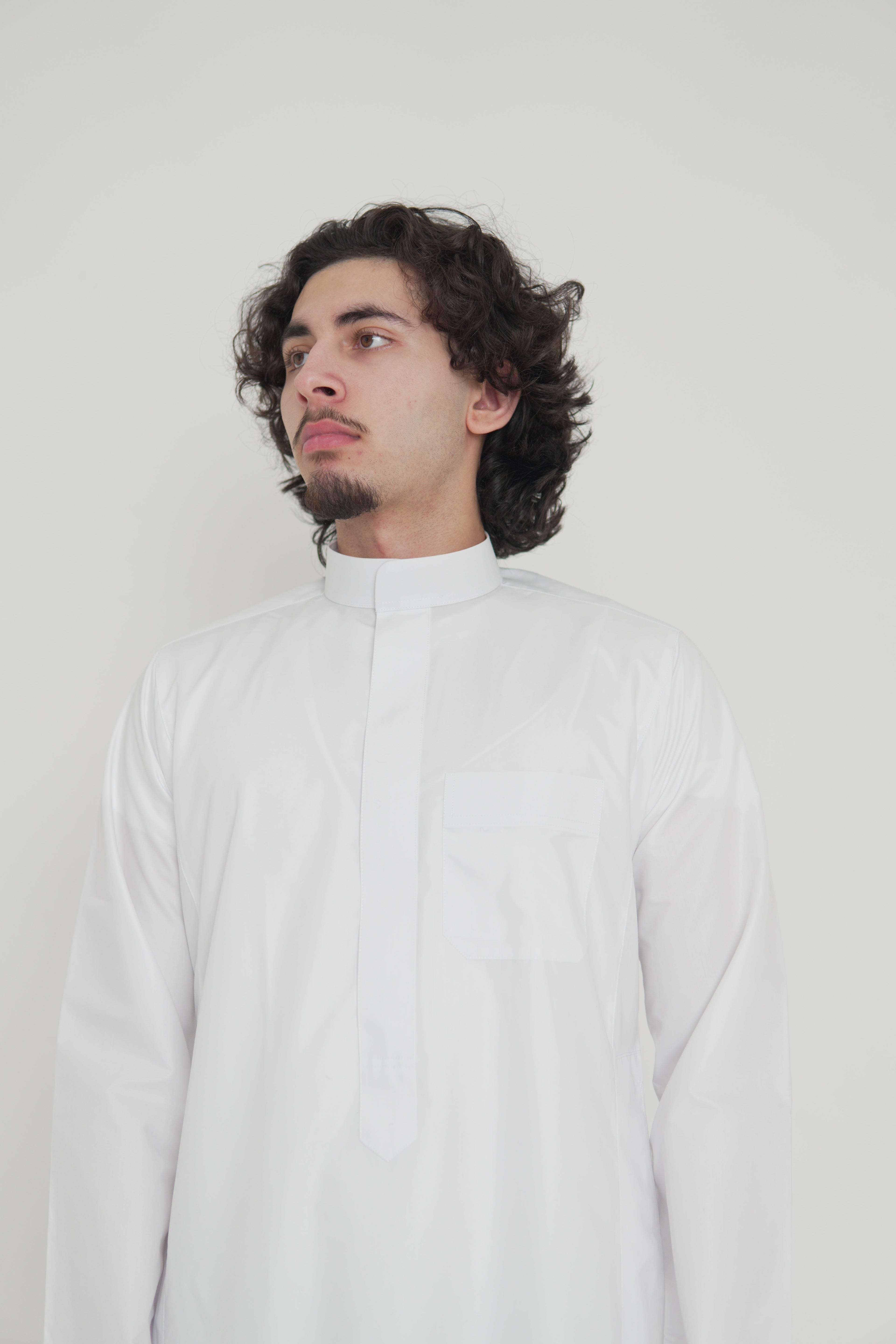 Classic White Saudi Thobe