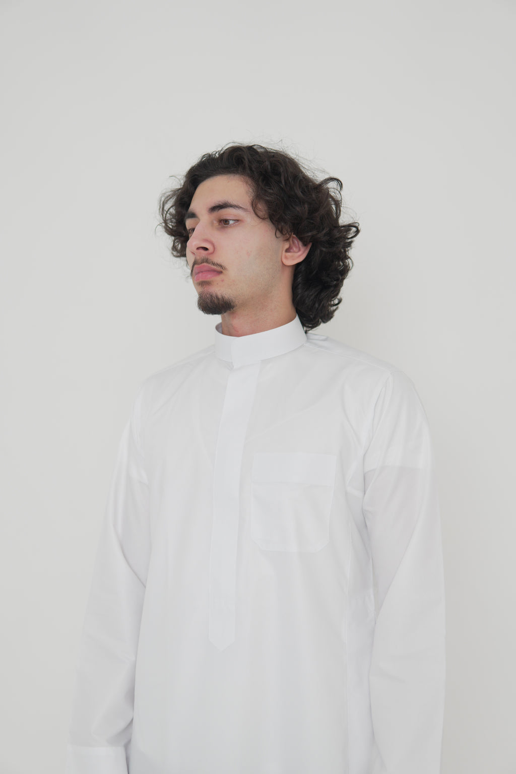 Classic White Saudi Thobe