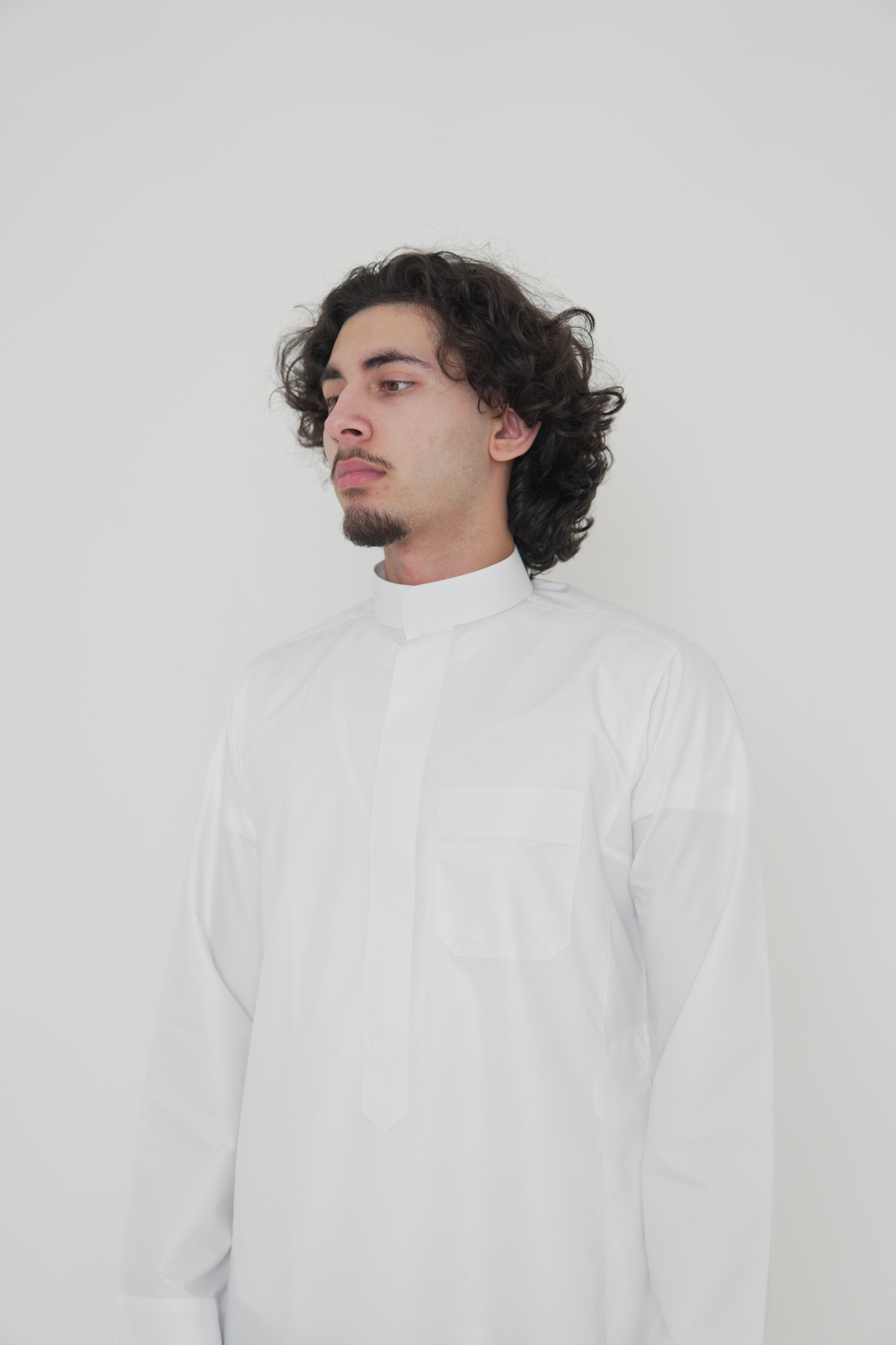 Classic White Saudi Thobe
