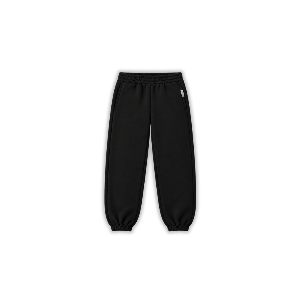 The Blank Black Joggers
