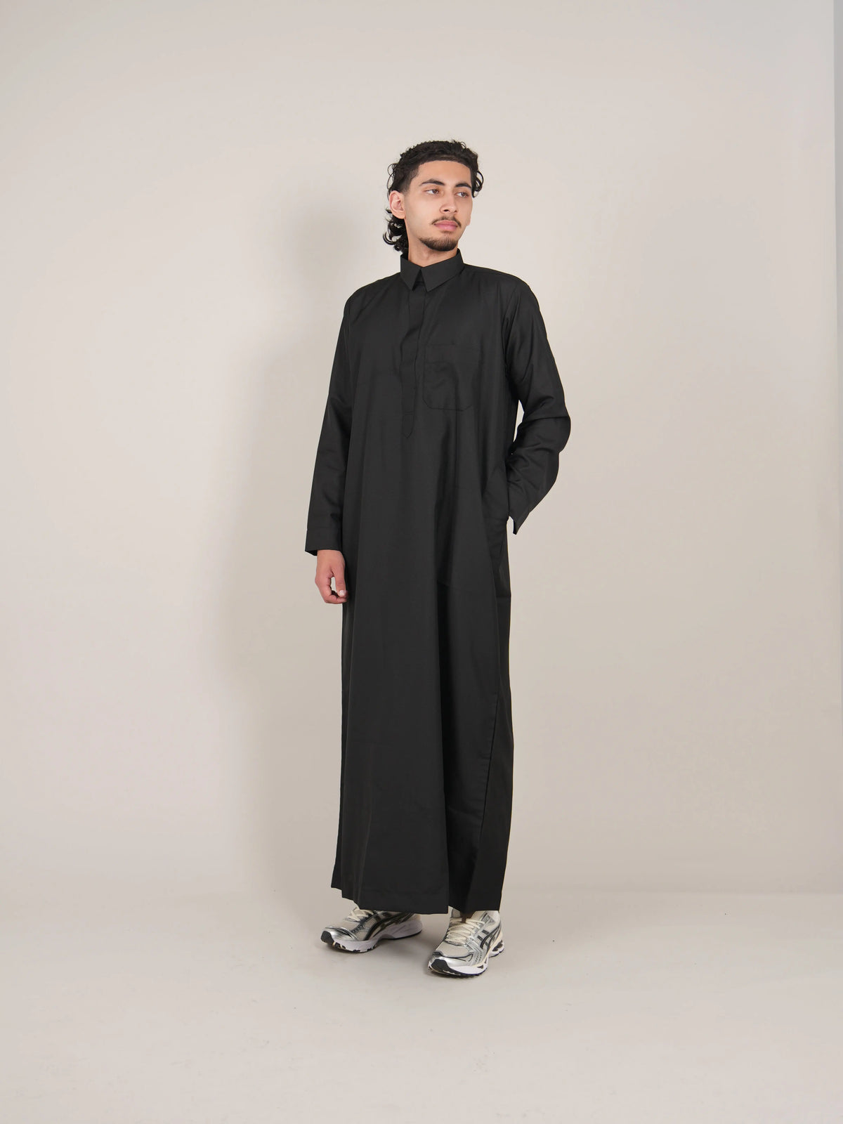 Premium Black Diamond Saudi Thobe product detail – From #1 Shop YAZIR – YAZIRCO