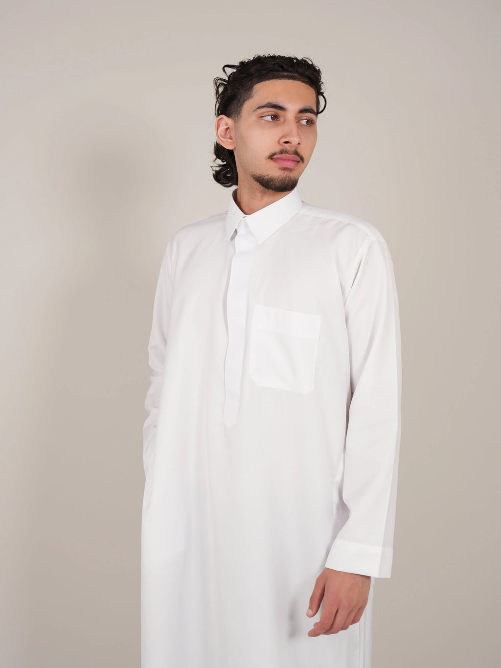 Premium Black Diamond Saudi Thobe product detail – From #1 Shop YAZIR – YAZIRCO