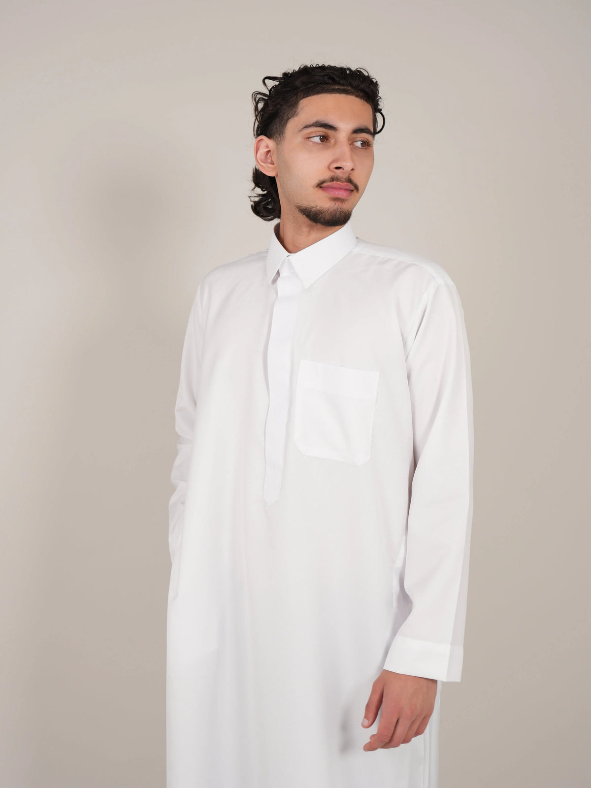 Premium Black Diamond Saudi Thobe product detail – From #1 Shop YAZIR – YAZIRCO