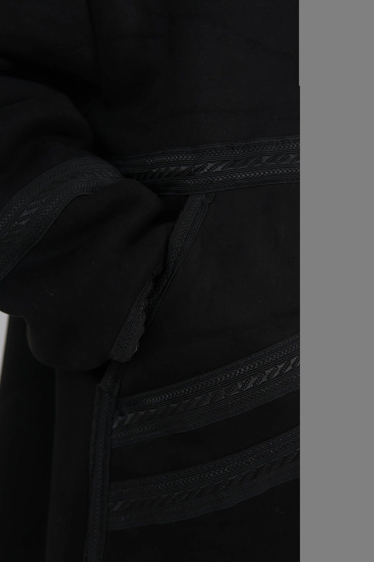 Men’s Black Farwa Coat product detail – From #1 Shop YAZIR – YAZIRCO